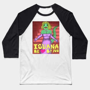 Iguana Monroe Baseball T-Shirt